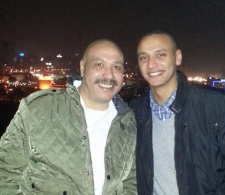 Click to enlarge image ahmad saleh with father.JPG