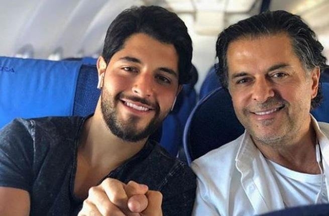 خالد علامة يهرب في فيديو نادر مع والده السوبر ستار راغب علامة!