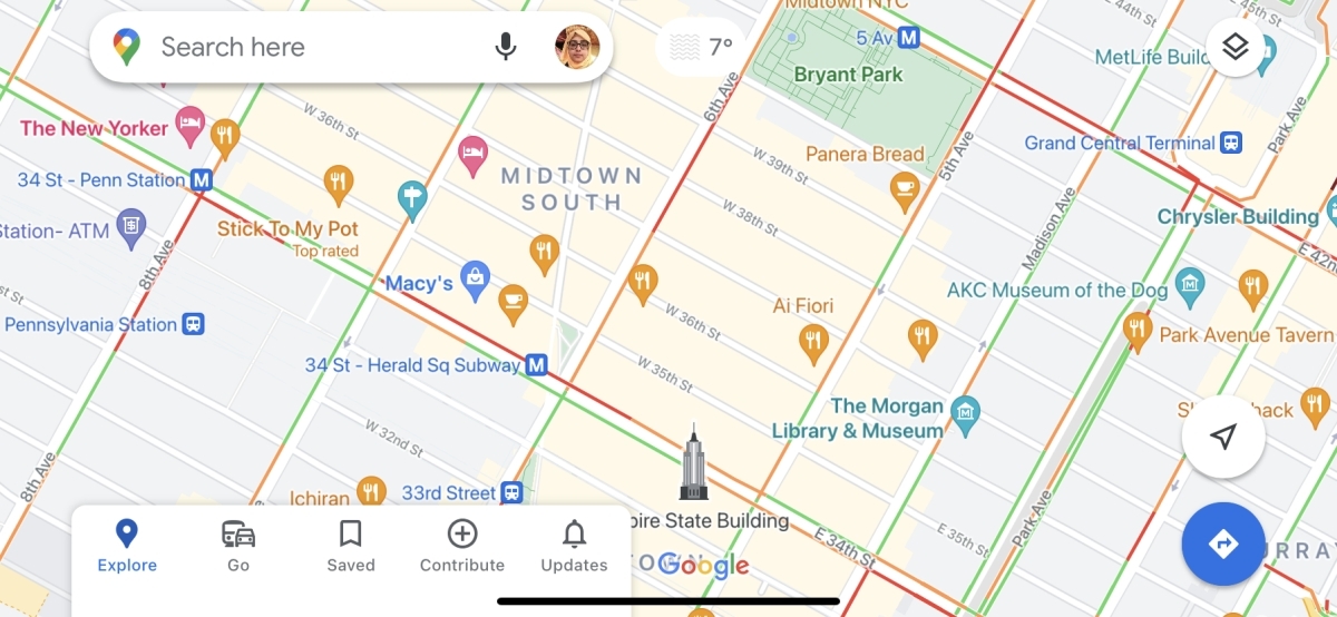 ما هي ميزة Map View في صور غوغل و كيف تستخدمها؟
