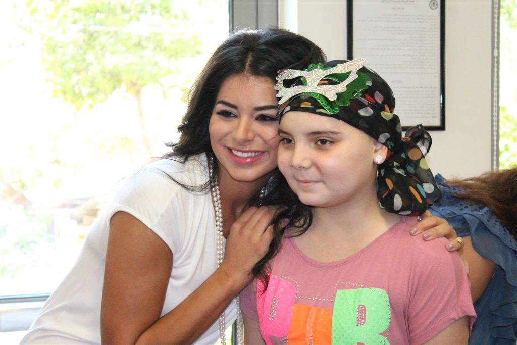 ريما فقيه تدعم مركز سرطان الأطفال في لبنان من خلال هذه الخطوة الإنسانية