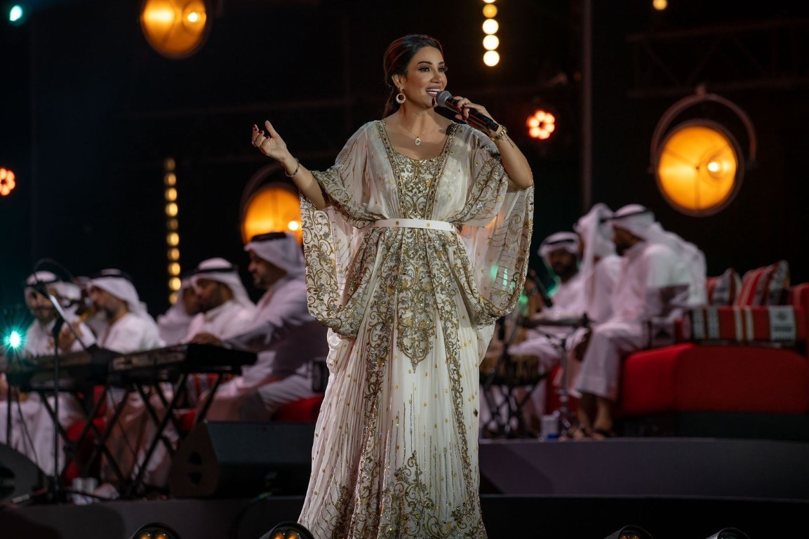 ديانا حداد تنقل الجمهور بأجواء النغم والفرح للعالم العربي والعالم من اكسبو 2020 دبي