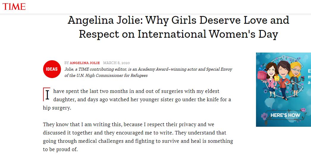 angelina article
