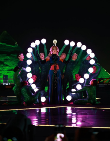 “ميّاس” تتألّق باستعراض مميّز في الجيزة