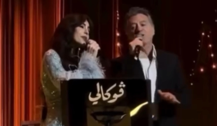 عبير نعمة ومروان خوري يجتمعان على المسرح في السعودية… وديو استثنائي يخطف الأنظار